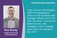 My career with Voyage Care – Robert Brady, Director of People and Development