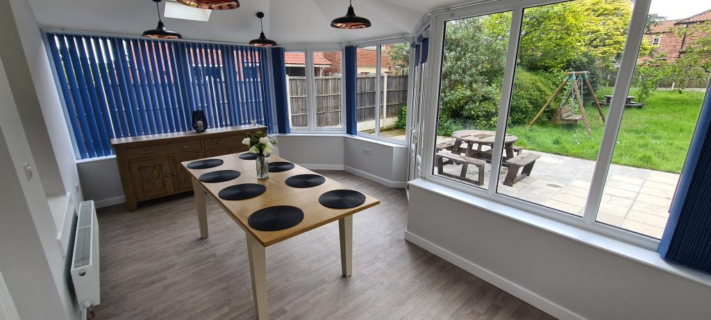 Image of the dining room conservatory at Mason House