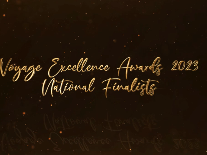 And the 2023 Voyage Excellence Awards National Finalists are…